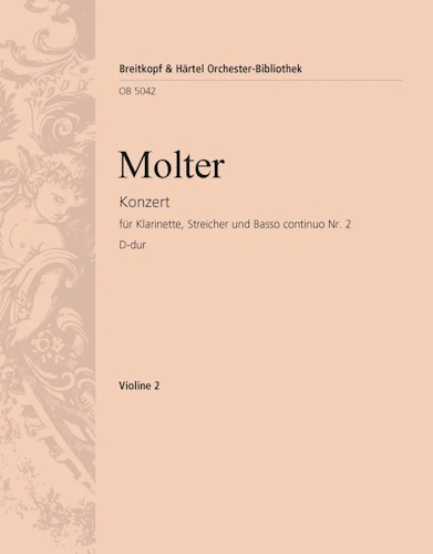 CLARINET CONCERTO No.2 IN D MAJOR Violin 2