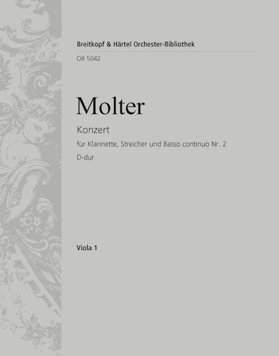 CLARINET CONCERTO No.2 IN D MAJOR Viola