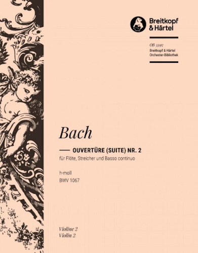 OVERTURE (Suite) in B minor BWV1067 Violin 2