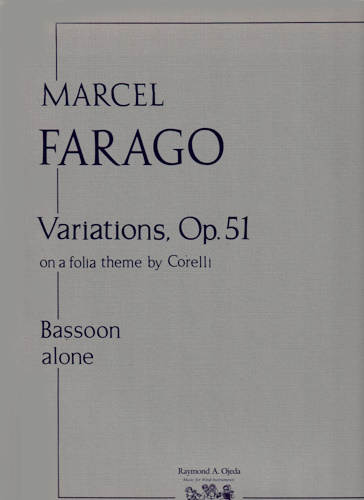 VARIATIONS Op.51 on 'La Folia' of Corelli