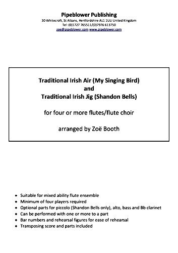 IRISH TRADITIONAL AIR AND JIG (score & parts)