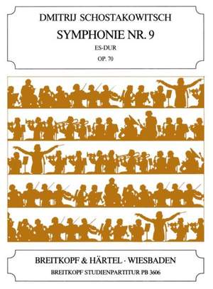 SYMPHONY No.9 IN Eb MAJOR Op.70 (study score)