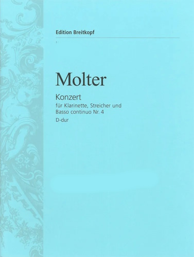 CLARINET CONCERTO No.4 IN D MAJOR (full score)