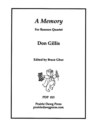 A MEMORY (score & parts)