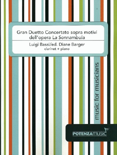 GRAN DUETTO CONCERTATO sopra motivi dell'opera La Sonnambula