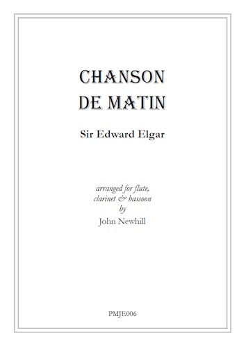 CHANSON DE MATIN (set of parts)