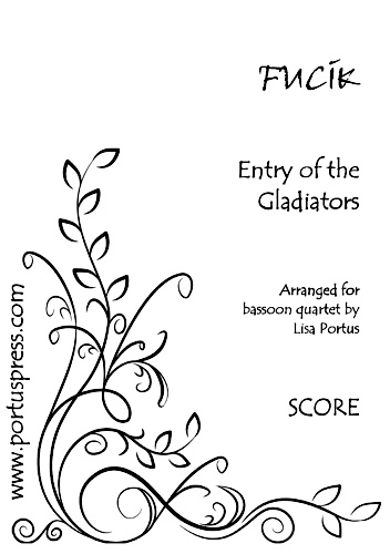 ENTRY OF THE GLADIATORS (score & parts)