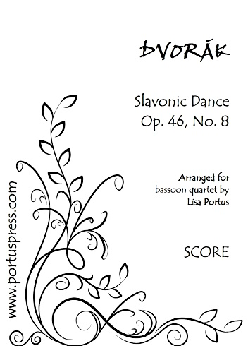 SLAVONIC DANCE Op.46 No.8 (score & parts)