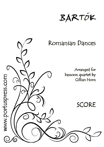 ROMANIAN DANCES (score & parts)