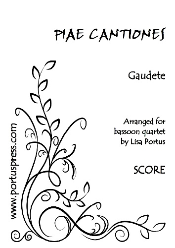 GAUDETE (score & parts)