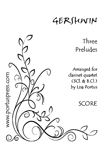 THREE PRELUDES (score & parts)