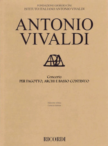 CONCERTO in G major RV493/PV131/FVIII,30 (score)