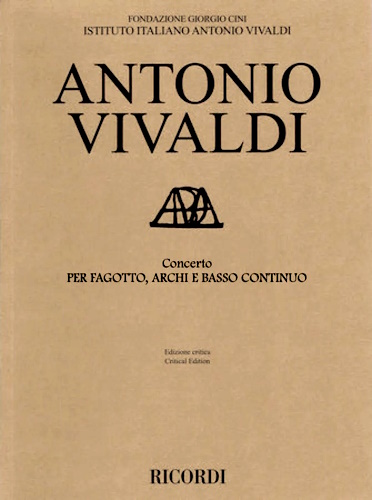 CONCERTO in E minor FVIII/6 Study Score