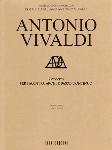 CONCERTO in C FVIII/14 score