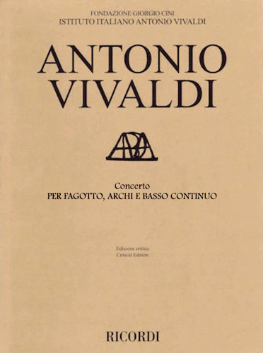 CONCERTO in C major, FVIII/28 (score)