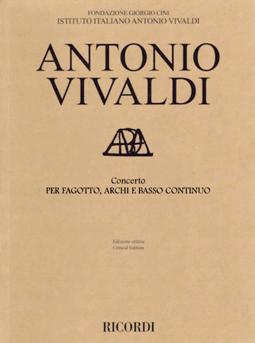 CONCERTO in C major, FVIII/31 RV476 (score)