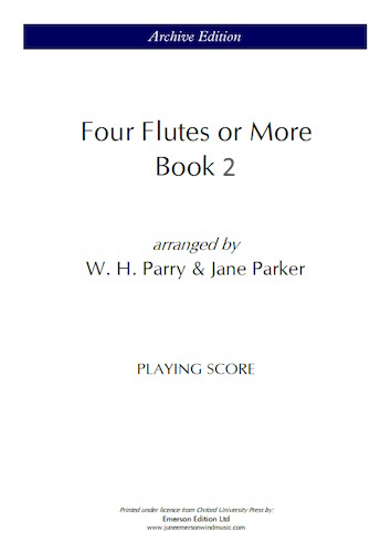 FOUR FLUTES OR MORE Book 2 (2 playing scores)