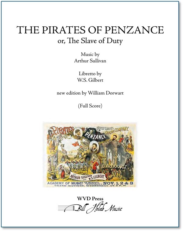 THE PIRATES OF PENZANCE (set of parts)