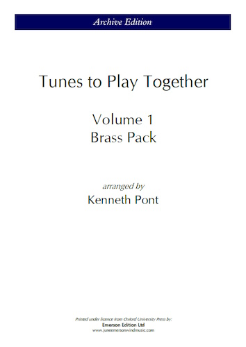 TUNES TO PLAY TOGETHER Volume 1 Brass Pack (score & parts)