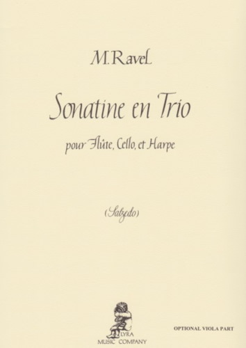 SONATINE EN TRIO Optional Viola Part