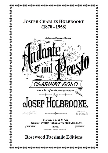 ANDANTE AND PRESTO