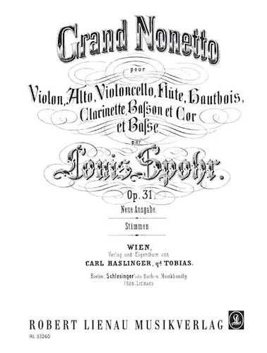 GRAND NONETTO Op.31 (set of parts)