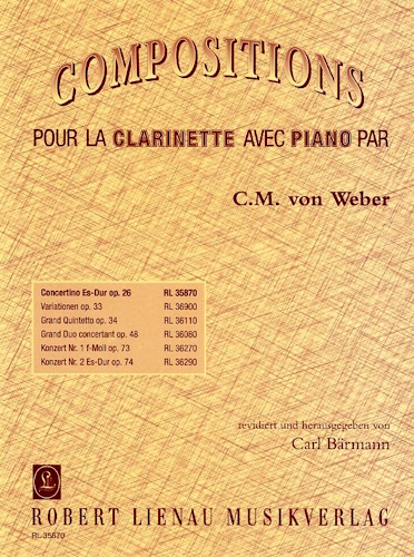 CONCERTINO in Eb major Op.26