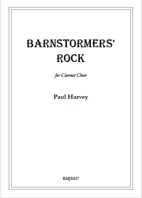 BARNSTORMERS' ROCK (score & parts)