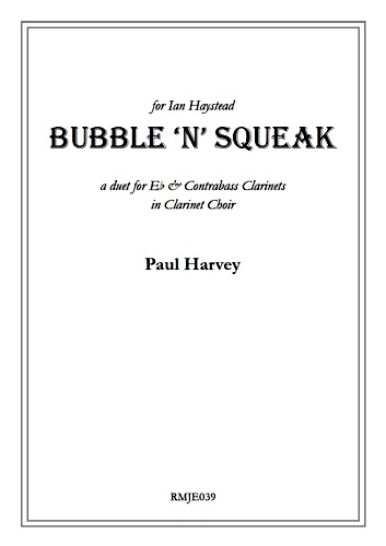BUBBLE 'N' SQUEAK score & parts