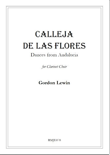 CALLEJA DE LAS FLORES (score & parts)