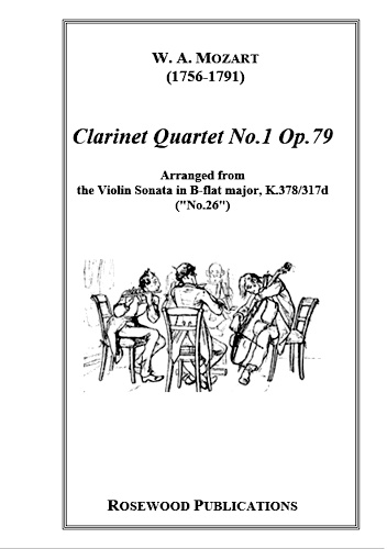 CLARINET QUARTET Op.79 No.1