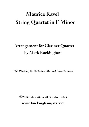 QUARTET in F major (set of parts)