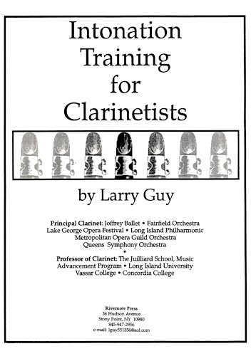 INTONATION TRAINING for Clarinettists