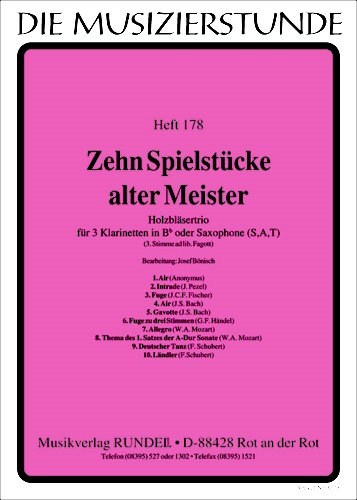 10 PIECES by classical composers