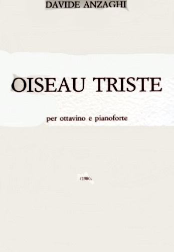 OISEAU TRISTE (1980)