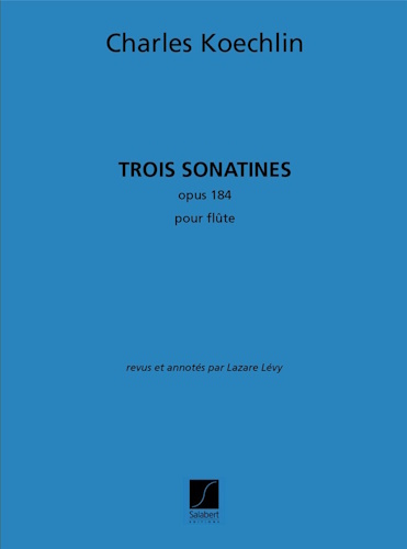 TROIS SONATINES Op.184