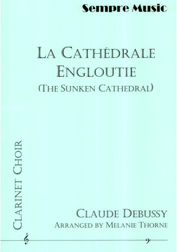 LA CATHEDRALE ENGLOUTIE (score & parts)