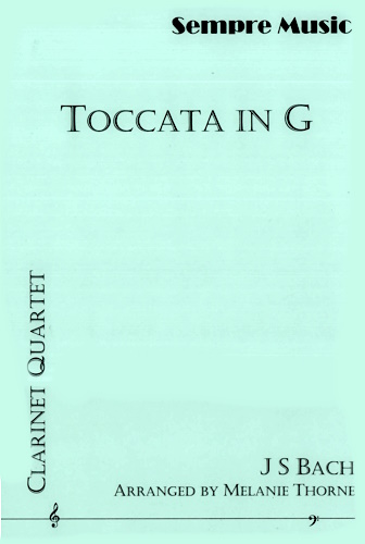 TOCCATA in G (score & parts)
