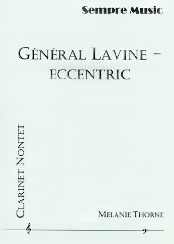 GENERAL LAVINE - eccentric (score & parts)