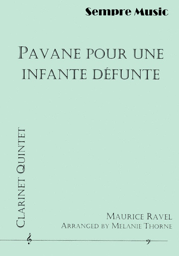 PAVANE POUR UNE INFANTE DEFUNTE (score & parts)