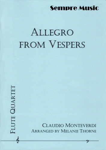 ALLEGRO from Vespers (score & parts)
