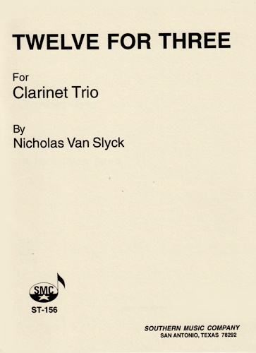 TWELVE FOR THREE (score & parts)