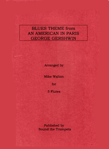 BLUES THEME from An American in Paris (score & parts)