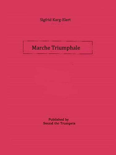 MARCHE TRIUMPHALE (score & parts)