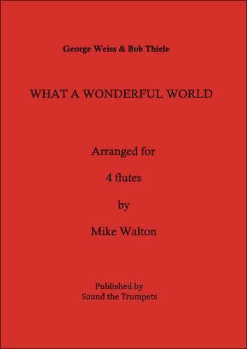 WHAT A WONDERFUL WORLD (score & parts)