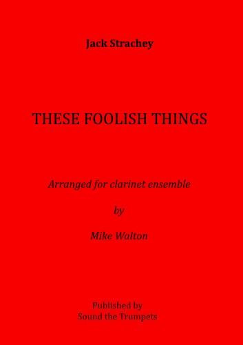 THESE FOOLISH THINGS (score & parts)