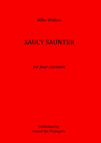 SAUCY SAUNTER (score & parts)