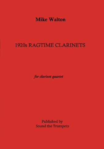 1920s RAGTIME CLARINETS (score & parts) Sheet Music | Walton, Mike...