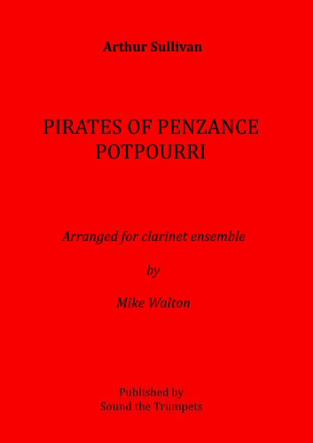 PIRATES OF PENZANCE POTPOURRI (score & parts)