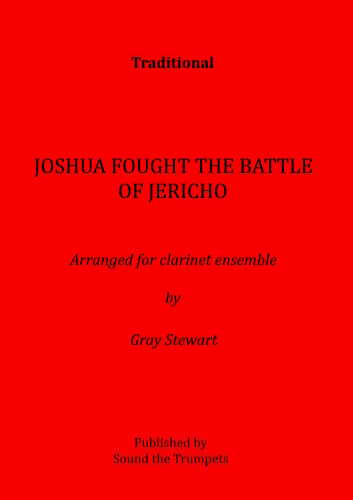 JOSHUA FOUGHT THE BATTLE OF JERICHO (score & parts)